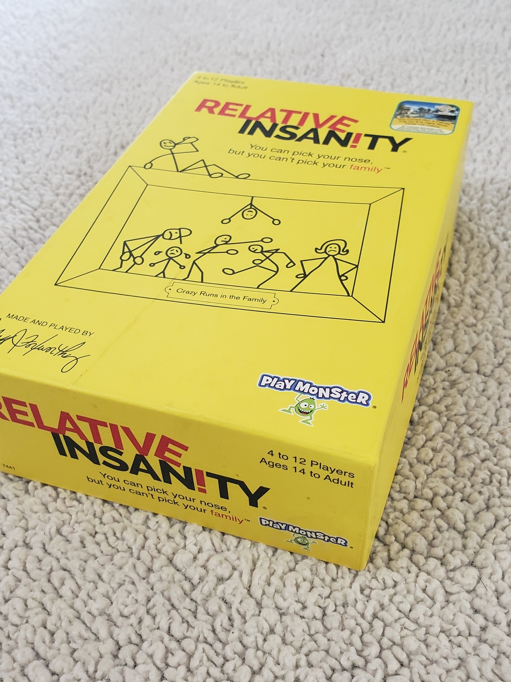 RELATIVE INSANITY Family Party Game | Created by Jeff Foxworthy PLAYMONSTER